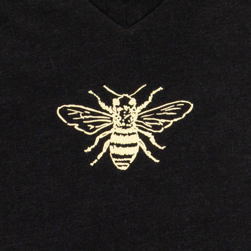 Ladies V-neck Honey Bee Tee