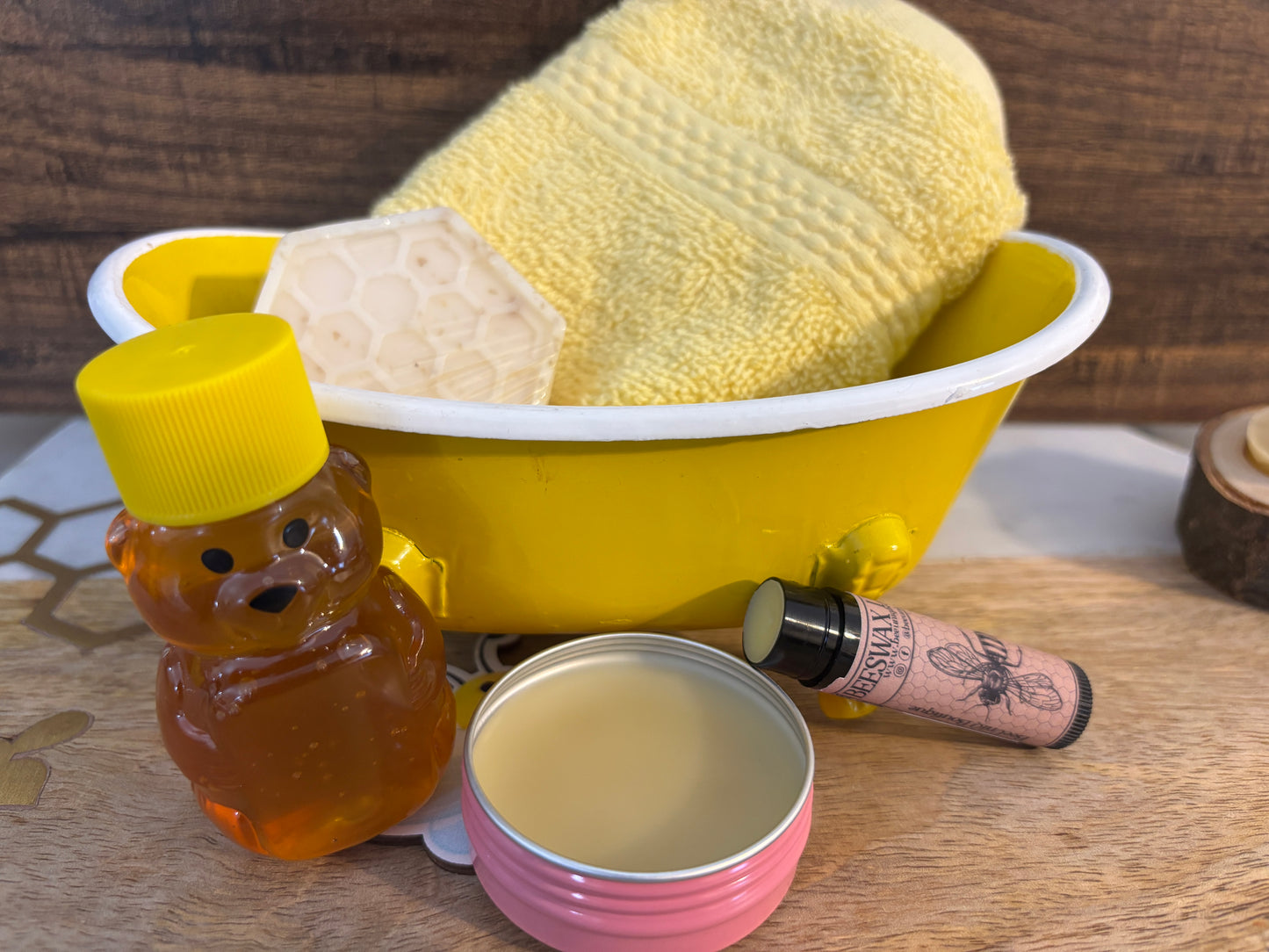 Elevate Your Skin Essentials. Honey/Soap/Balm Set