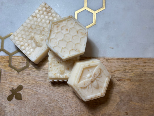 Bee Soap Bundle with honey & vanilla