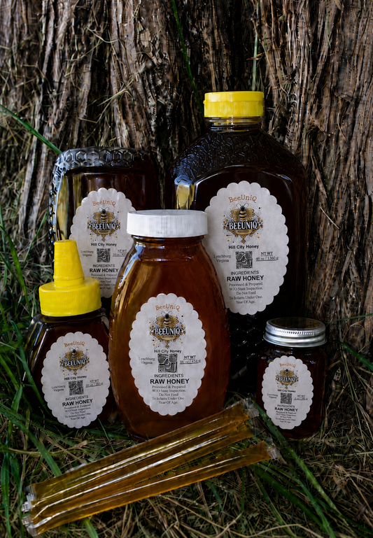 Raw Honey for all Occasions (one for you, one to gift) Honey Straws are here.