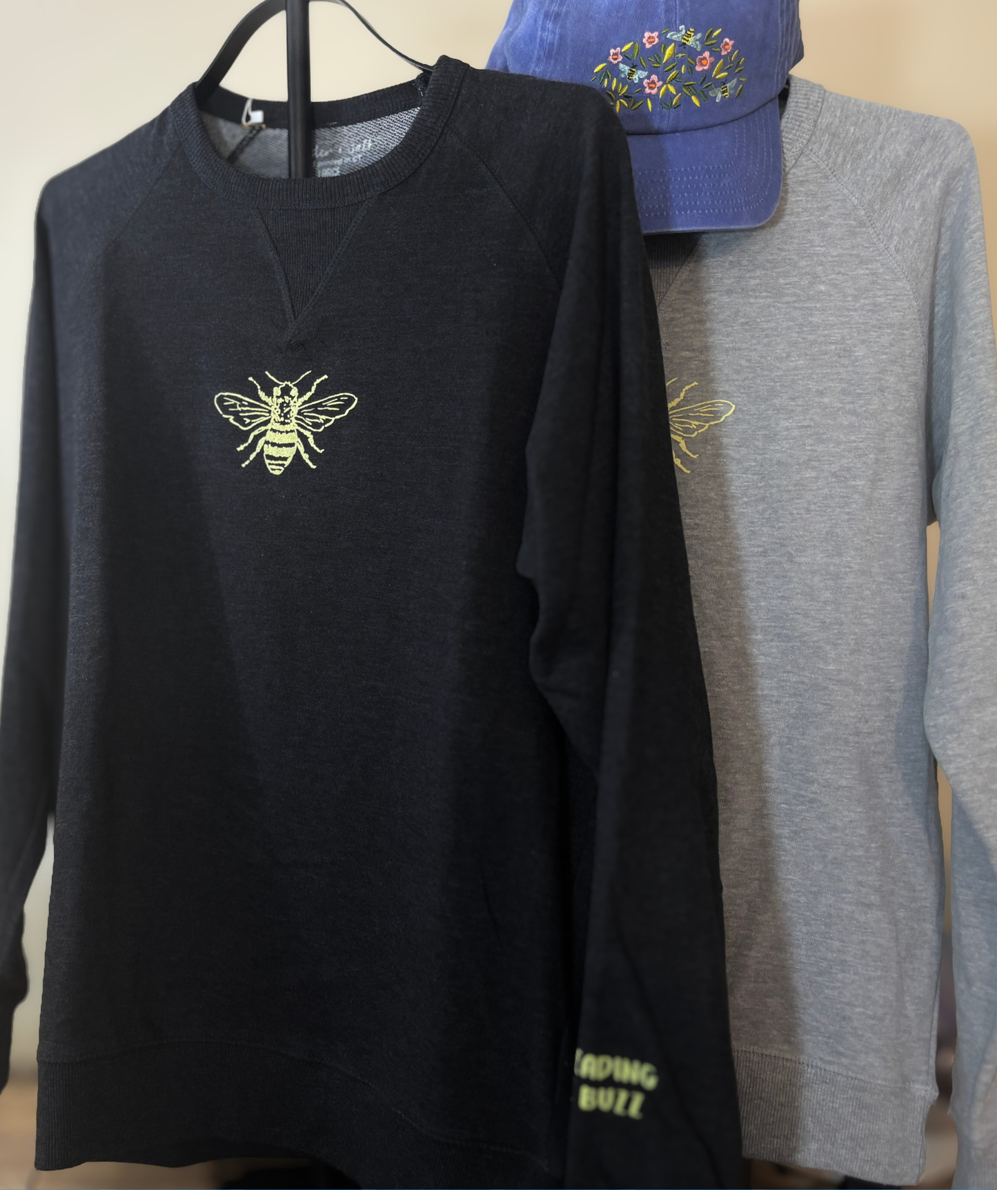 Honey Bee Unisex French Terry Pullover