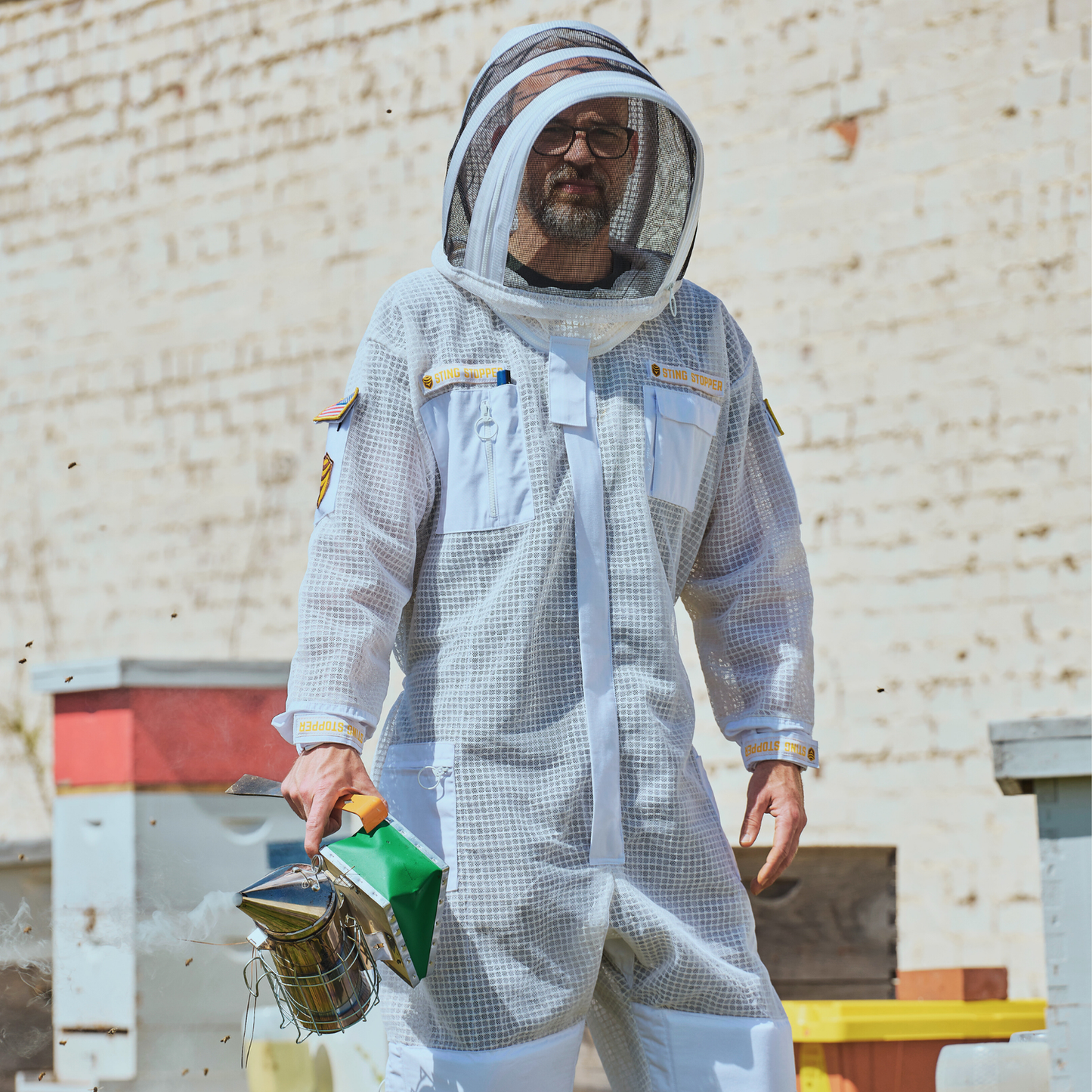 Professional Triple Layer Ventilated Full Beekeeping Suit