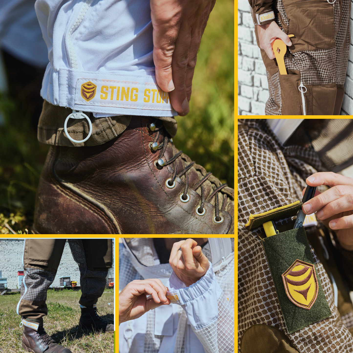 Professional Triple Layer Ventilated Full Beekeeping Suit