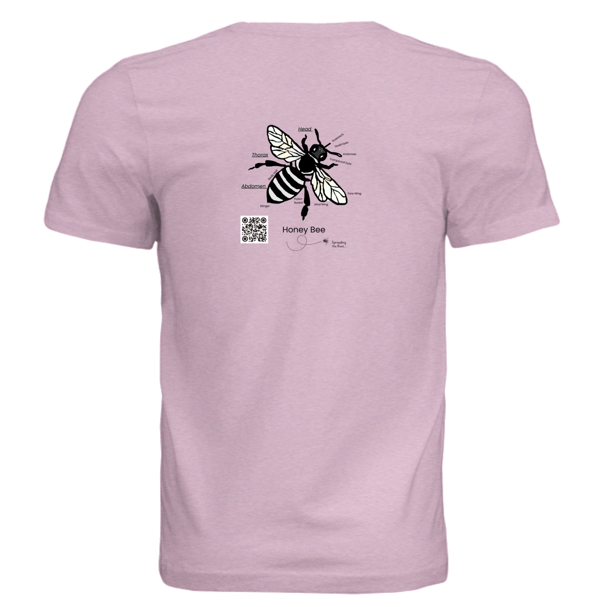 Lilac Triblend - BACK