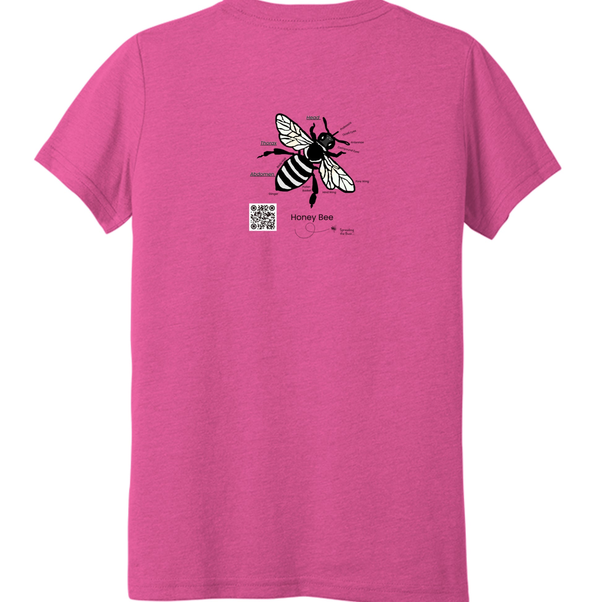 Charity Pink Triblend - BACK