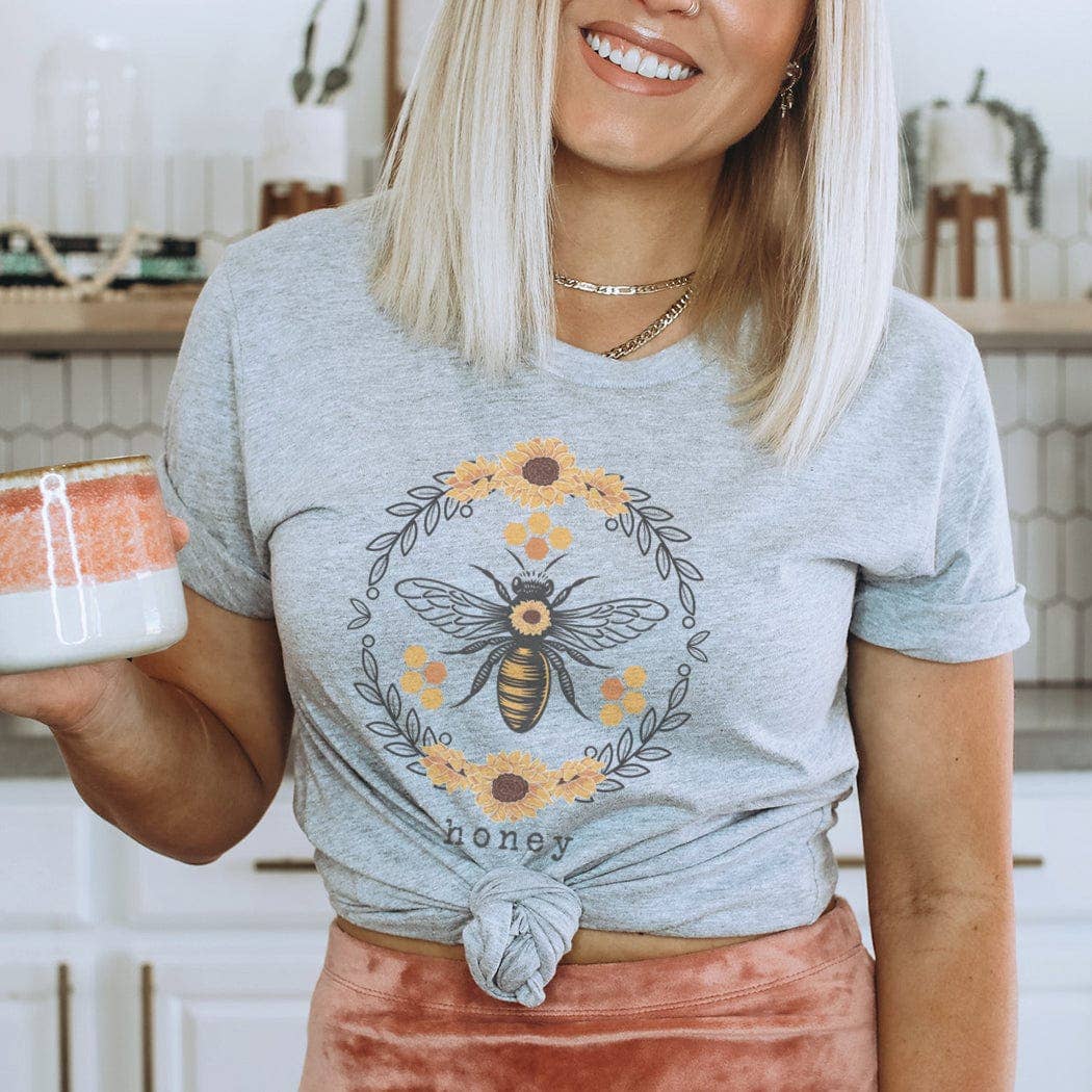 Honey Bee Circle T-Shirt