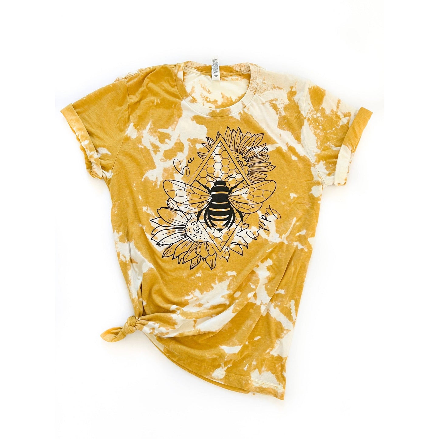 SOLD OUT - Bee Happy Tie Dye Tee